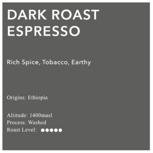 Dark Roast Espresso