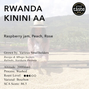 Rwanda Kinini Rulindo AA Microlot