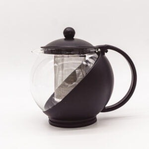 Everyday Black & Glass Infuser Teapot