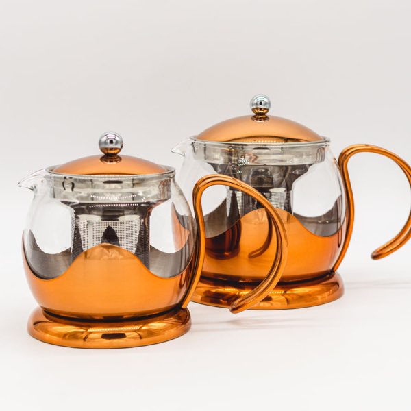 copper le teapot set