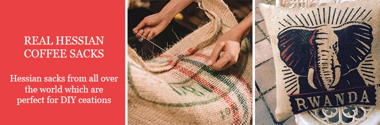 Real Hessian Coffee Sacks